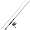 Leisure Sports Fishing Rod and Reel Combo, Spinning Fishing Pole, Gear for Bass and Trout Fishing, Black 454886AQX - alternate 2